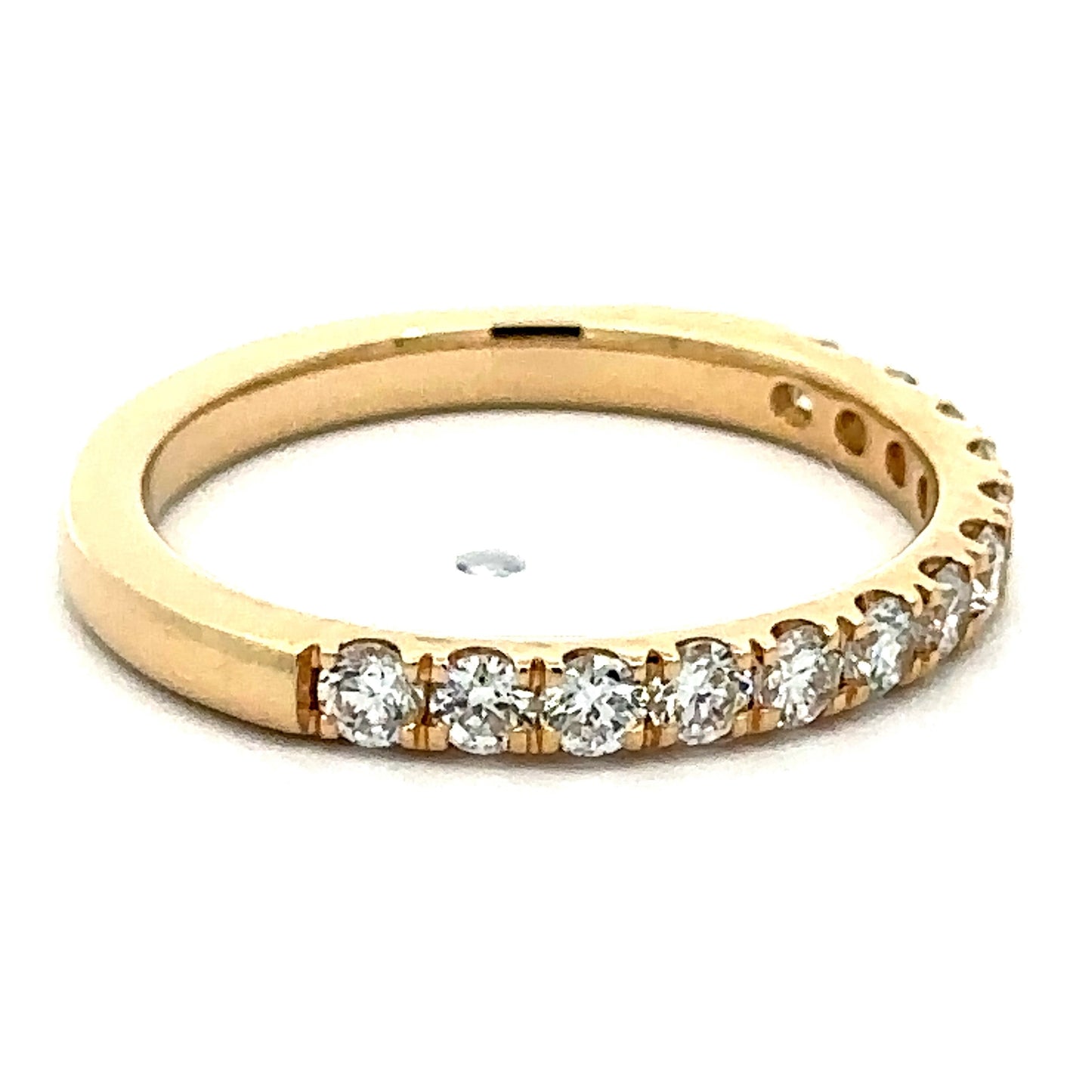 0.61 CTW Lab Grown Diamond Ring in 14K Yellow Gold