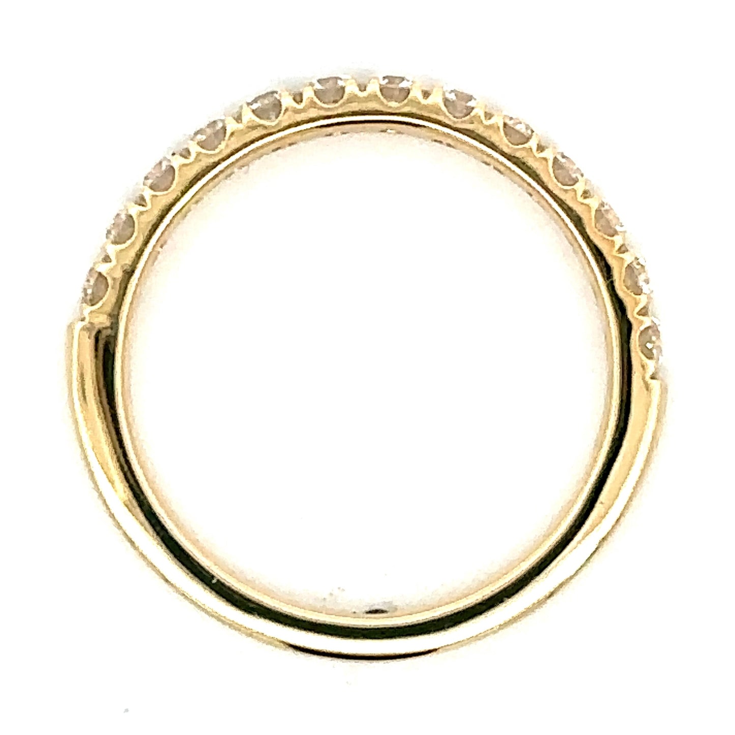 0.60 CTW Lab Grown Diamond Ring in 14K Yellow Gold