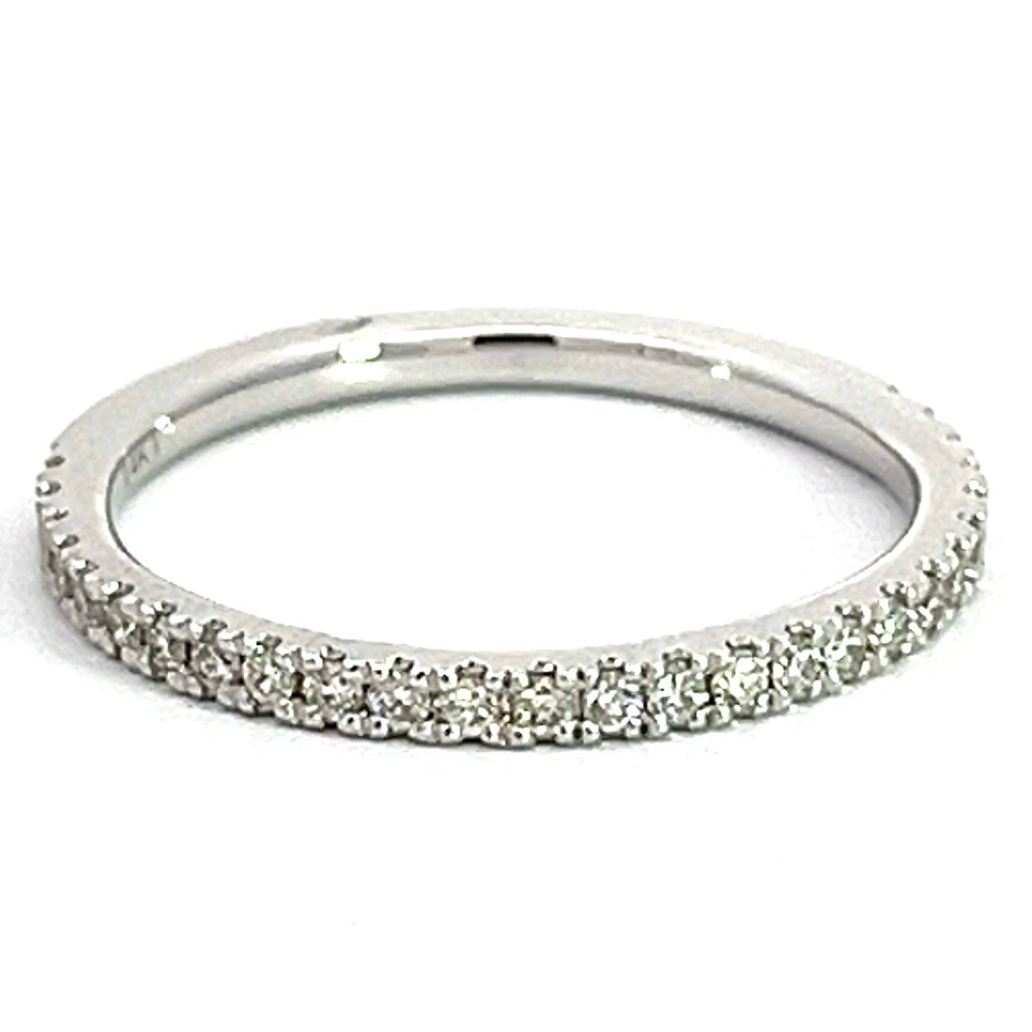Diamond Wedding Set Mounting in White Gold