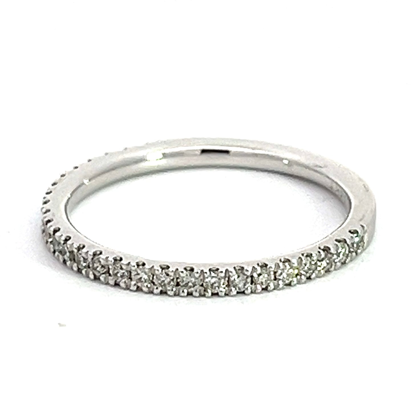 Oval Diamond Wedding Set Mounting in White Gold