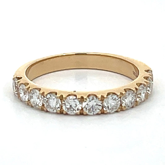 .98 CTW Lab Grown Diamond Band 14K Yellow Gold