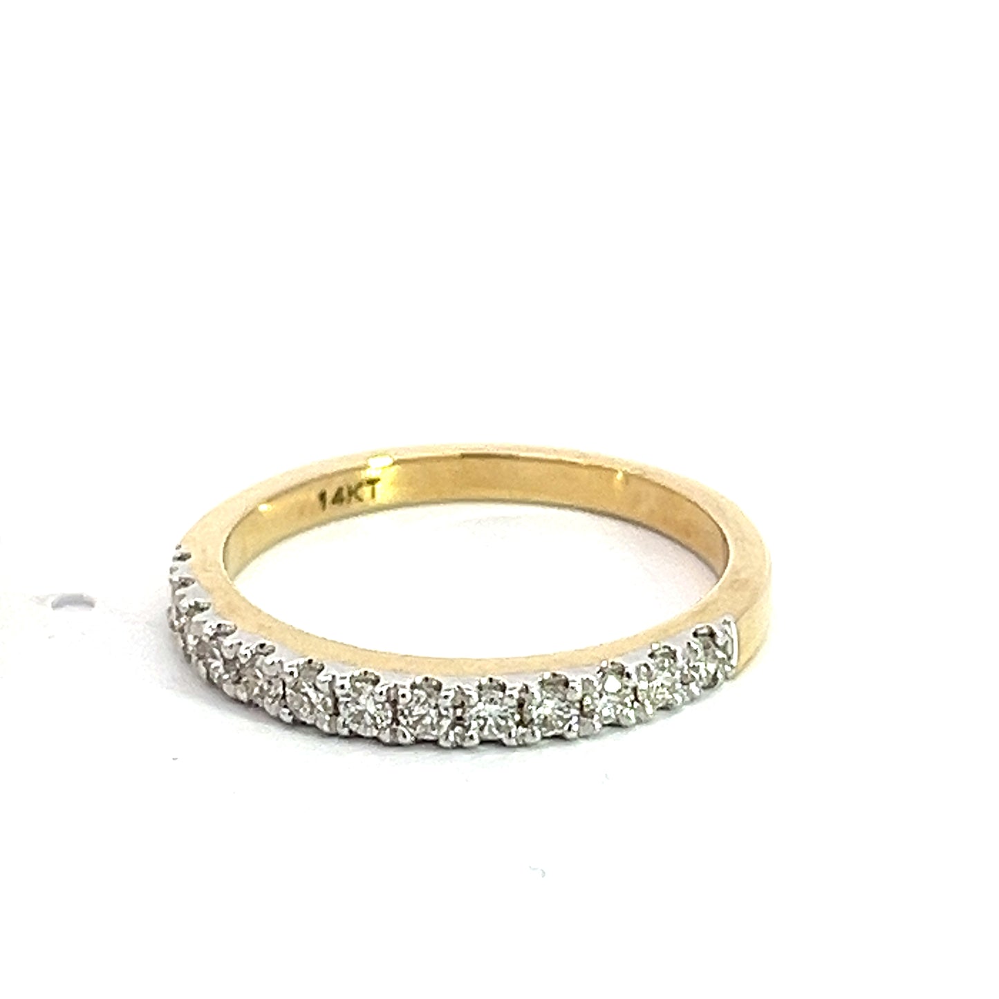 Oval Wedding Set Mounting in Yellow Gold